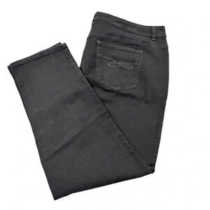 Style & co 20W tummy control slim leg black jeans